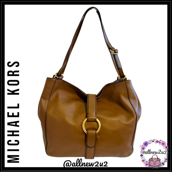 Michael Kors Handbags - Michael Kors Quincy in Luggage 30F6AQYE3L
